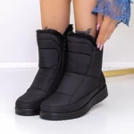Frauenstiefel mit Pelz B13-1 Schwarz | Mode