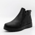 Frauenstiefel mit Pelz B17-1 Schwarz | Mode