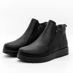 Frauenstiefel mit Pelz B17-1 Schwarz | Mode