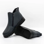 Frauenstiefel mit Pelz B17-10 Blau Mode