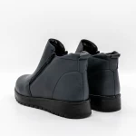 Frauenstiefel mit Pelz B17-10 Blau Mode