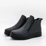 Frauenstiefel mit Pelz B17-10 Blau Mode
