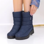 Frauenstiefel mit Pelz 721-10 Blau | Mode