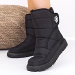 Frauenstiefel mit Pelz A21-1 Schwarz | Mode