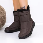 Frauenstiefel mit Pelz B13-26 Brown | Mode
