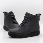 Frauenstiefel mit Pelz BK835-10 Blau Mode