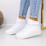 Frauenstiefel mit Pelz 6615-2 Weiß | Mode