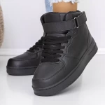 Frauenstiefel mit Pelz 6615-17 Schwarz | Mode