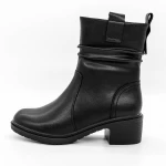 Frauenstiefel im Frühjahr 8 80235-26 Schwarz | Gebildet