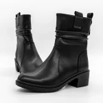 Frauenstiefel im Frühjahr 8 80235-26 Schwarz | Gebildet