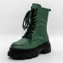 Frauenstiefel im Frühjahr 687553 Grün | Gebildet