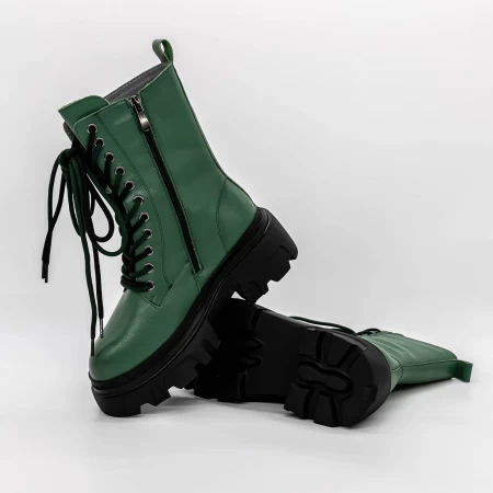 Frauenstiefel im Frühjahr 687553 Grün | Gebildet