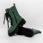 Frauenstiefel im Frühjahr 687553 Grün | Gebildet