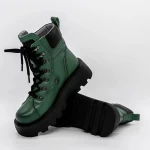 Frauenstiefel mit Pelz 62299 Grün | Gebildet