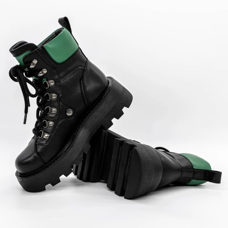 Frauenstiefel mit Pelz 62299 Black | Gebildet