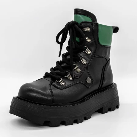 Frauenstiefel mit Pelz 62299 Black | Gebildet