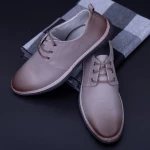 Herrenschuhe aus natürlichen Leder KL6805 Grau | Stephano
