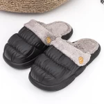 Männer w-21-Hausschuhe schwarz Mode