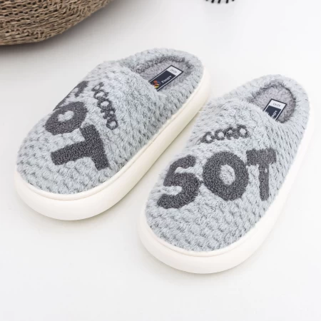 Männer A-629 Pantoffeln Jasnoszary | Mode