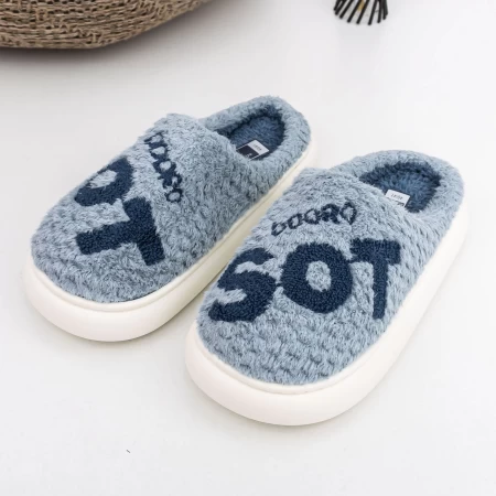 Männer A-629 Pantoffeln blau Mode