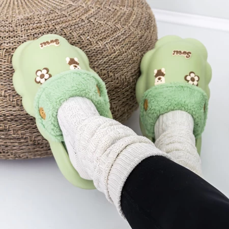 Frauenschuhe W-25 Green Green Mode