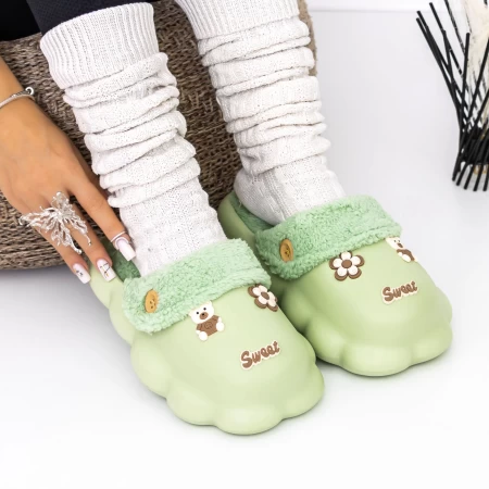 Frauenschuhe W-25 Green Green Mode