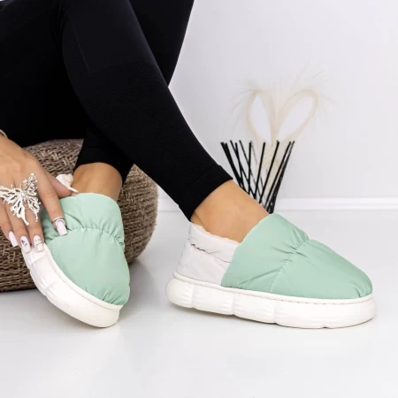 Frauenschuhe A-623 Grün grün Mode