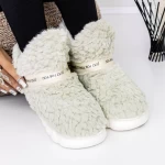 Frauenschuhe F-1 Grün Mode