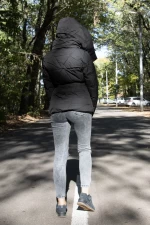 Frauen G255 Schwarze Weste Mode