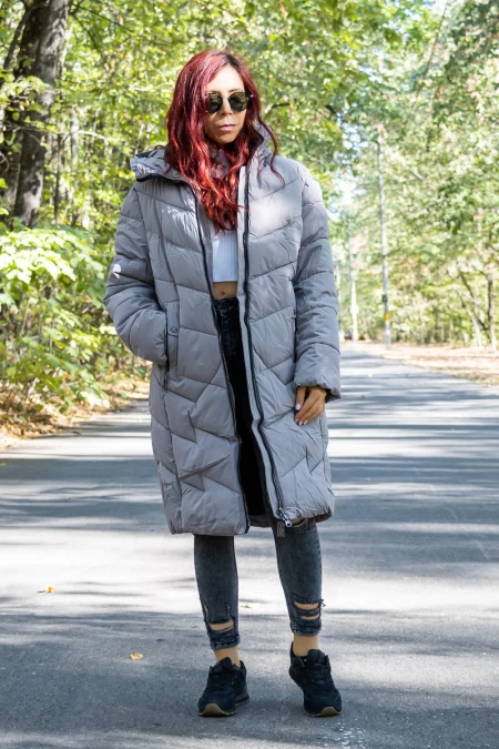 Frauen G237 Dunkelgraue Weste | Mode