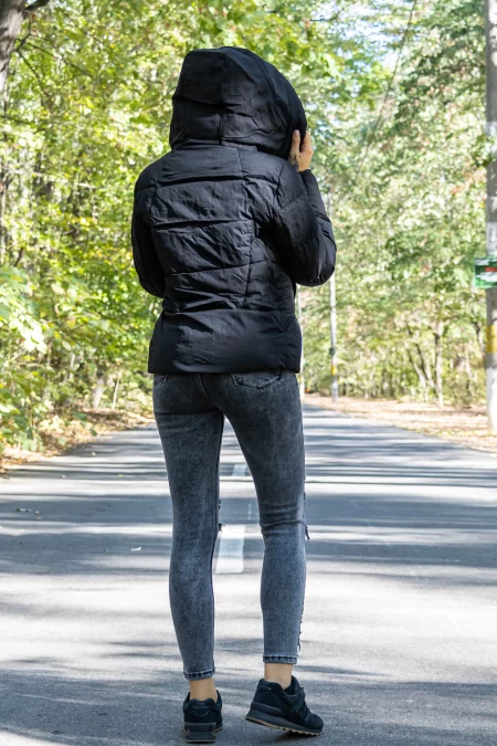 Frauen G253 Schwarze Weste Mode