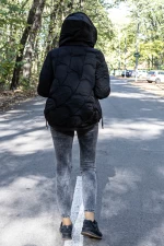 Frauen G256 Schwarze Weste Mode