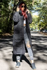 Frauen G260 Schwarze Weste Mode