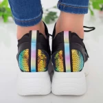 Sportschuhe auf der schwarzen Plattform NX101 Mei