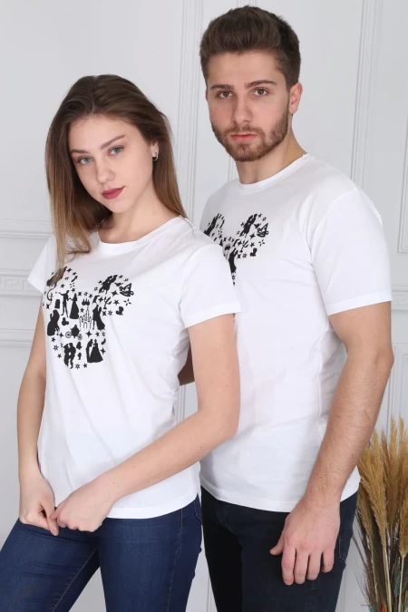Frauen t -Shirt 8743 Weiß | ADROM