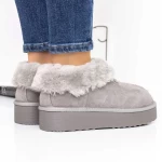 Frauen Lederstiefel ug 3yj5 grau Mei