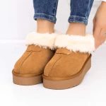 Frauen Lederstiefel ug 3yj5 gelb Mei