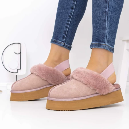 Frauen Lederstiefel UG 3YJ6 Pink | Mei