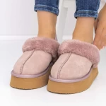Frauen Lederstiefel UG 3YJ6 Pink | Mei