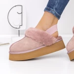 Frauen Lederstiefel UG 3YJ6 Pink | Mei