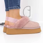 Frauen Lederstiefel UG 3YJ6 Pink | Mei