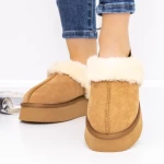 Frauen Lederstiefel ug 3yj6 gelb Mei