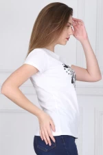 Frauen t -Shirt 8743 Weiß | ADROM