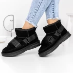 Frauen Lederstiefel UG 3J9 Schwarz | Mei