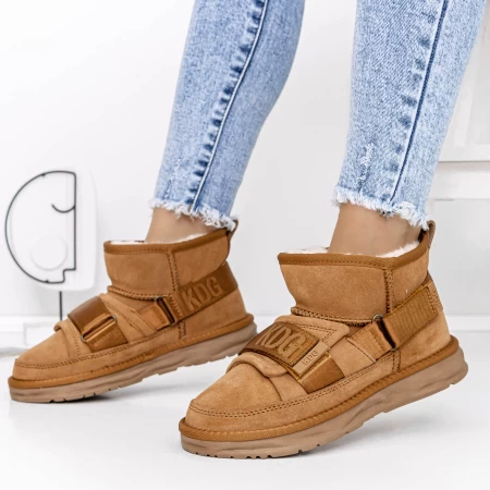 Frauen Lederstiefel ug 3yj9 gelb Mei