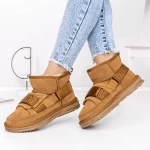 Frauen Lederstiefel ug 3yj9 gelb Mei