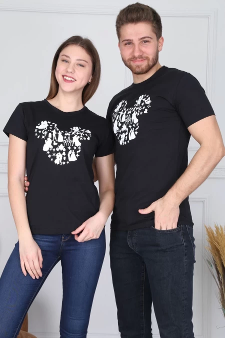 Frauen t -Shirt 8743 Black | ADROM