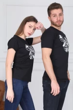 Frauen t -Shirt 8743 Black | ADROM
