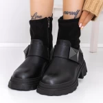 Frauenstiefel mit Pelz 3mx18 schwarz | Mei