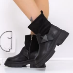 Frauenstiefel mit Pelz 3mx18 schwarz | Mei